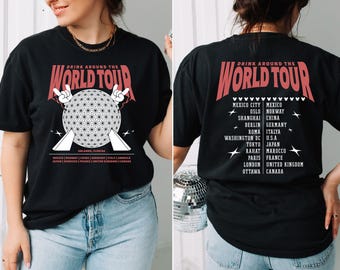 Epcot World Tour Shirt, Drink Around The World Shirt, Disney Group Trip Shirt, Epcot Disney World Shirt, Epcot Drink Around the World Tee