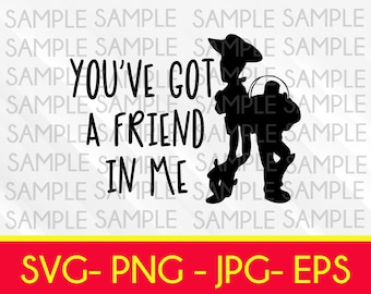 You've Got A Friend In Me, Toy Story Svg, Vacation Shirt svg, Hollywood Studios