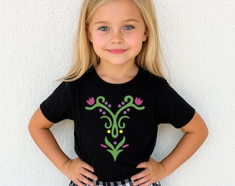 Princess Anna Girls Shirt, Elsa Shirt, Disney Costume Shirt, Disneyworld Shirts