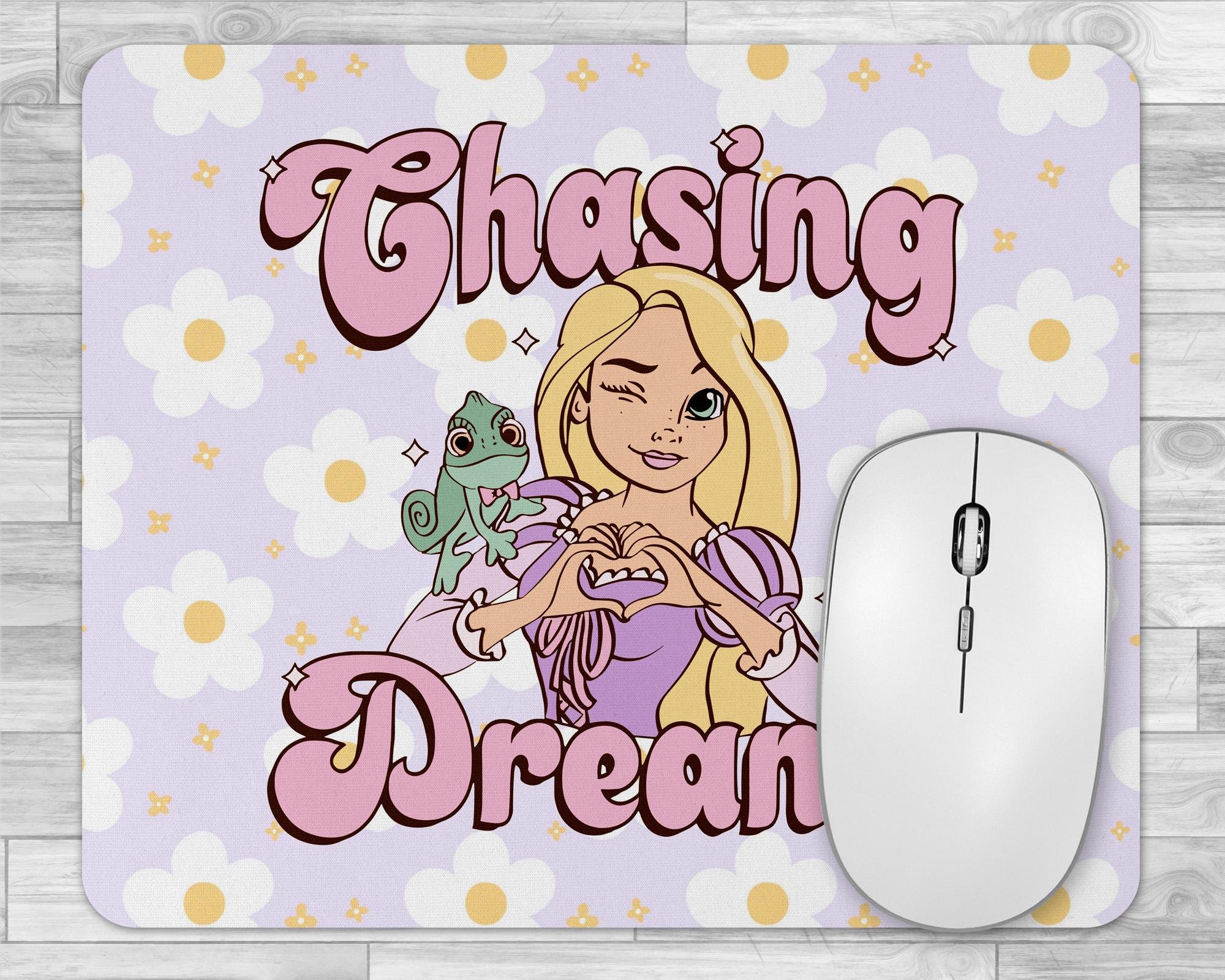 Chasing Dreams Tangled Rapunzel Mousepad, Unique Mousepad, Disney Lover ...