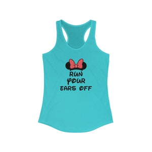 Run Your Ears Off Marathon Shirt, Minnie Bow Shirt, Running Shirt, Dopey Tank Top, 10k Run Shirt, Dopey Tank image 6