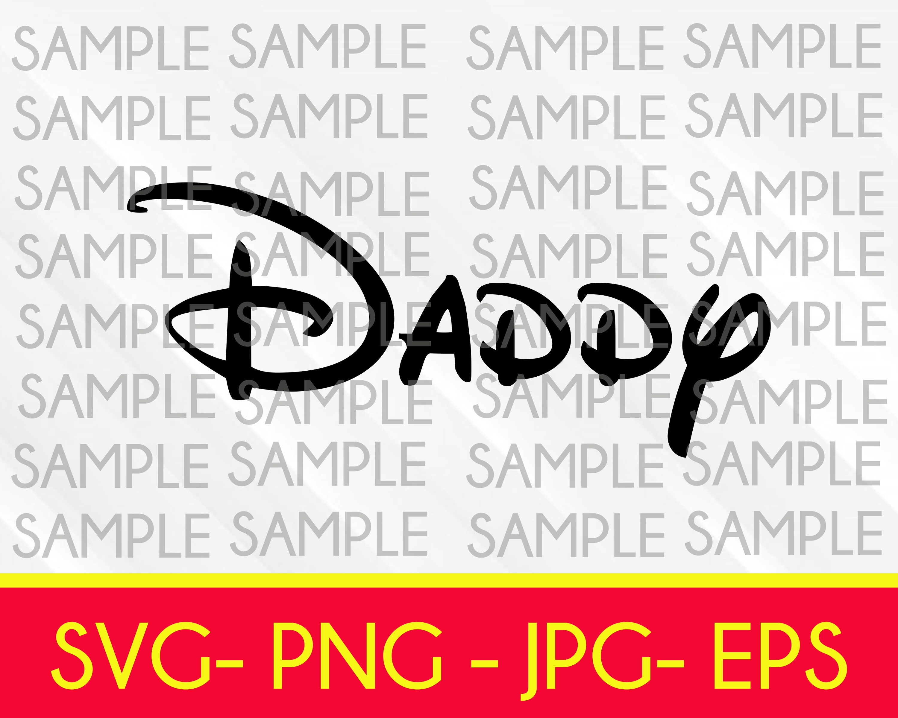 Download Daddy Svg Mickey Mouse Svg Disney Dad Dad Svg Disney Etsy
