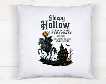 Sleepy Hollow Pillowcase: Halloween Headless Horseman Decor
