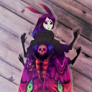 Occult Lady Moth Sticker