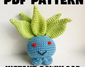 PDF Oddish Pattern- Instant Download