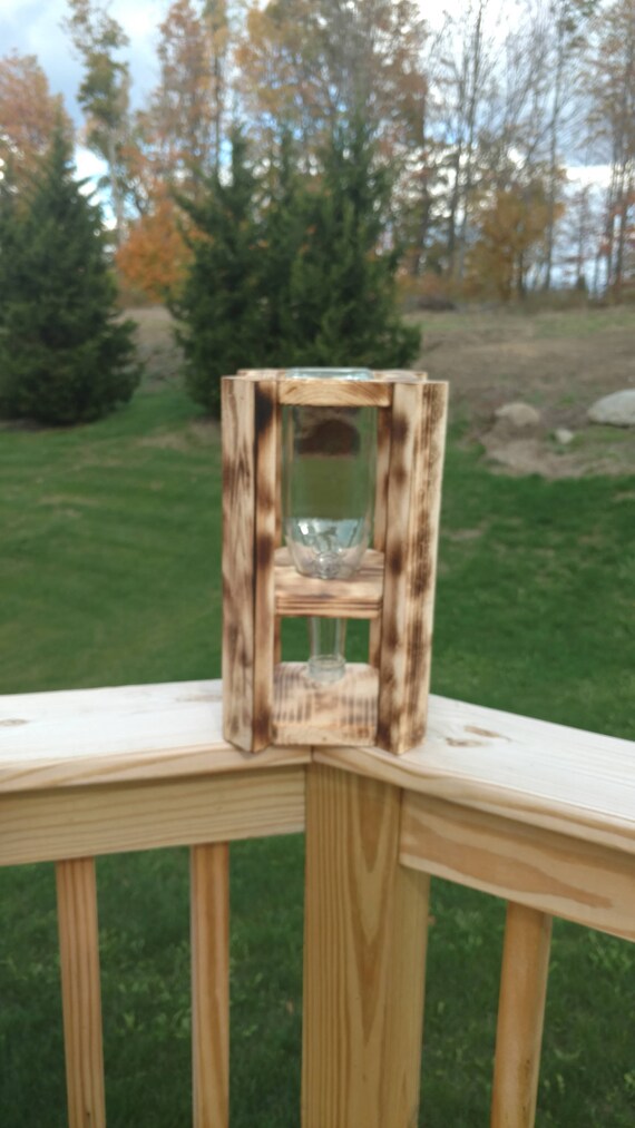 Wine Bottle Bird Feeder Etsy