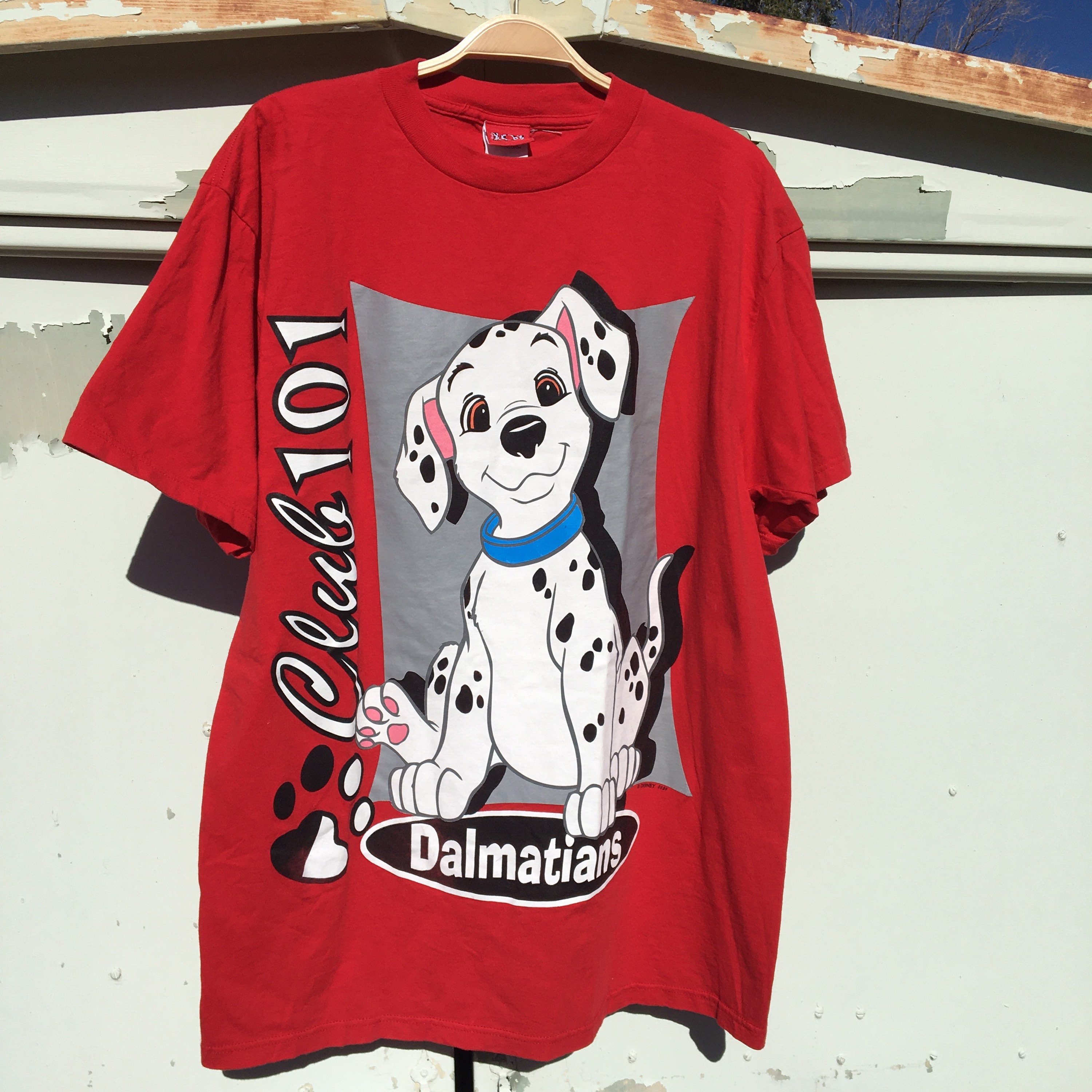 Vintage 101 Dalmatians Shirt Disney 