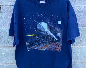 Vintage California Railroad Museum Big Boy Train T-Shirt 2XL XXL