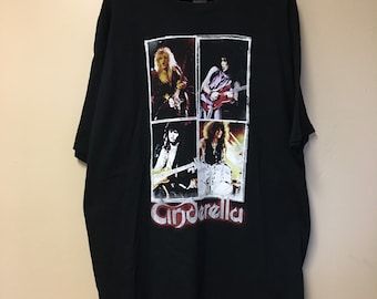Cinderella Band Shirt Size 2XL Band tee Music Shirt