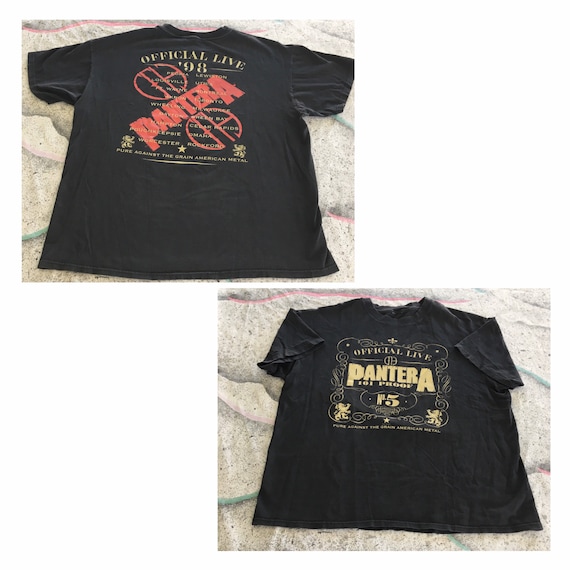 Vintage Pantera Shirt official Concert Tour Size X
