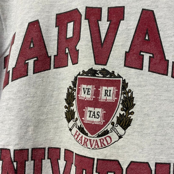 Vintage Harvard university college shirt size med… - image 3