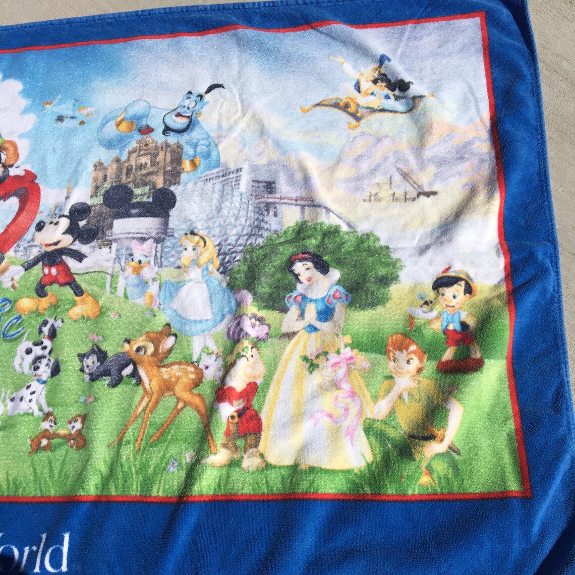 Walt Disney World 100 Years of Magic Beach Towel Etsy