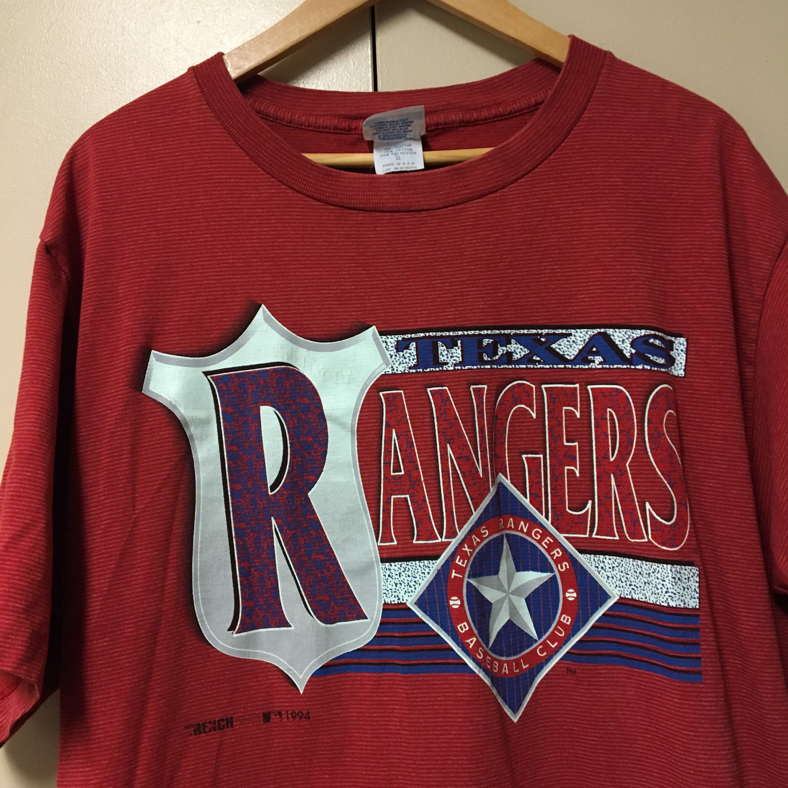 retro texas rangers shirt