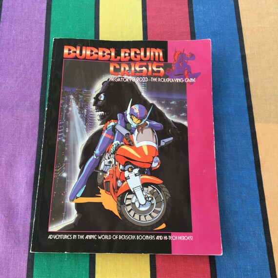 bubblegum crisis rpg books