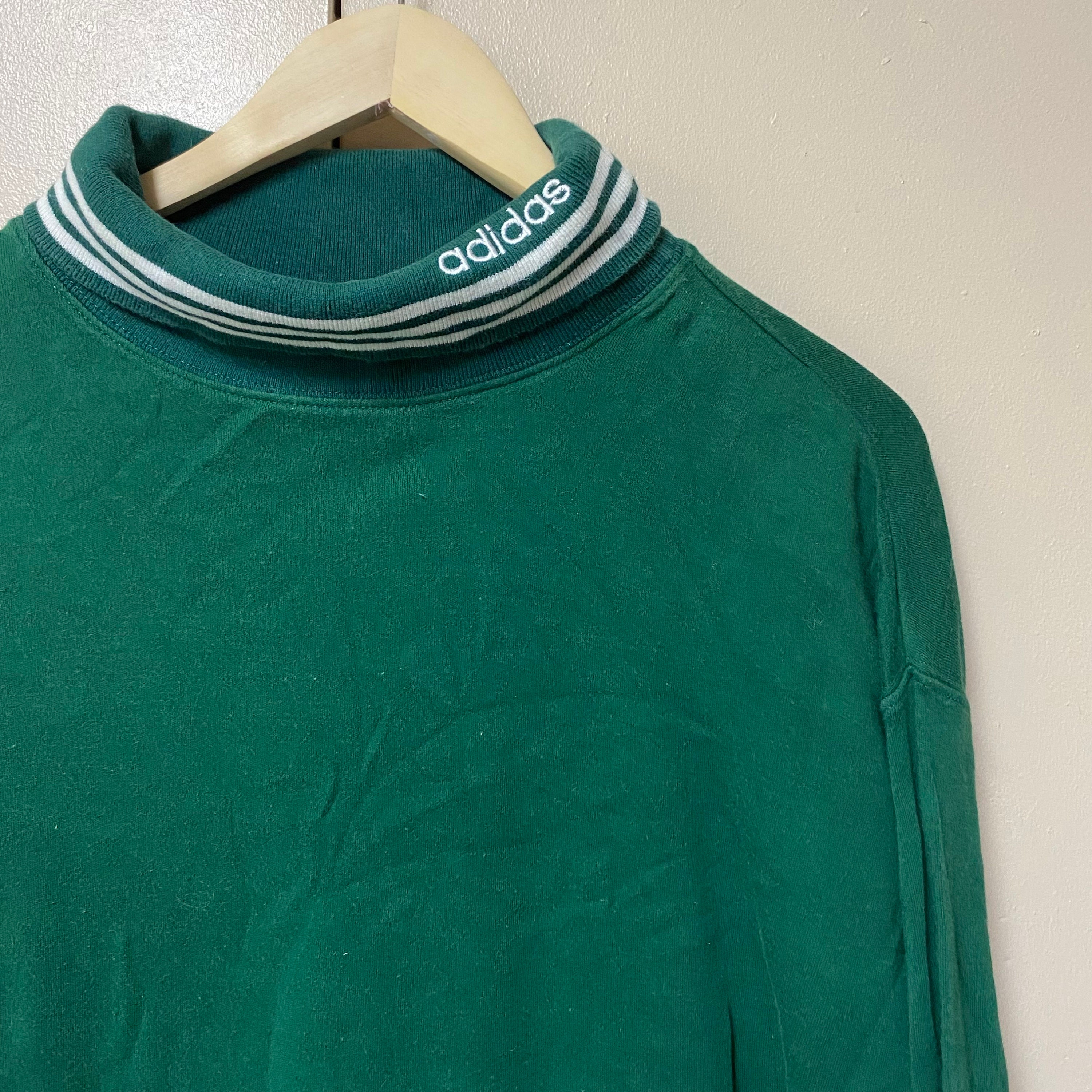 White adidas turtleneck sale