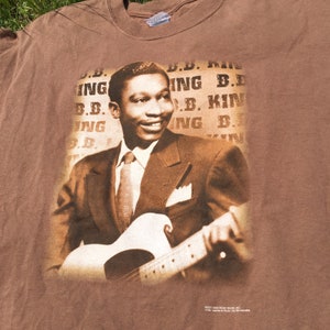 Vintage B.B. King 50th anniversary shirt size large Blues music tee