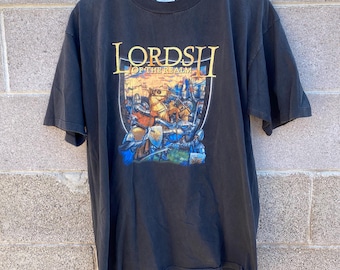 Lords Of the realm 2 ii Video gaming Sierra Games Shirt XL 1996 PowerPro