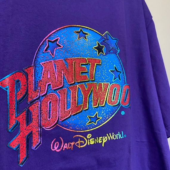 Vintage Planet Hollywood shirt Walt Disney world … - image 3