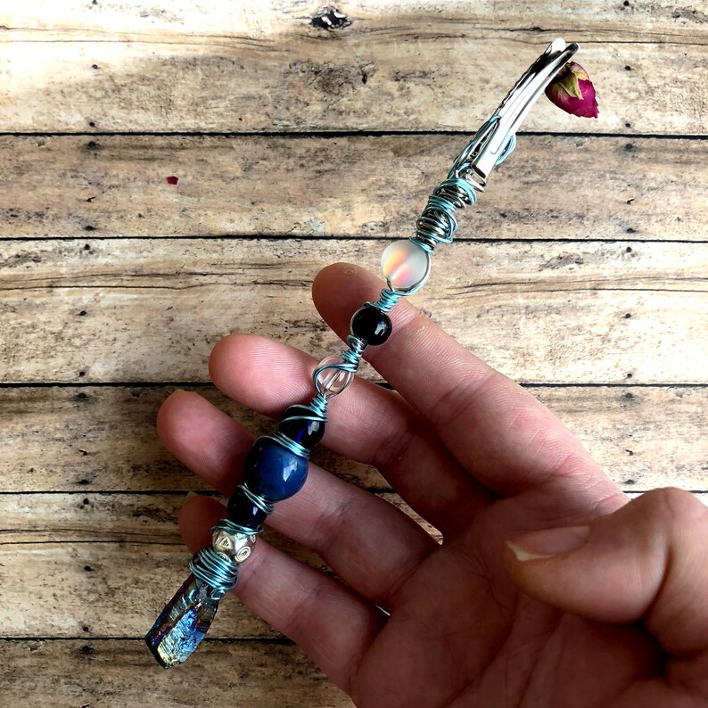 Crystal Joint Holder Mermaid Glass Rainbow Roach Clip Etsy
