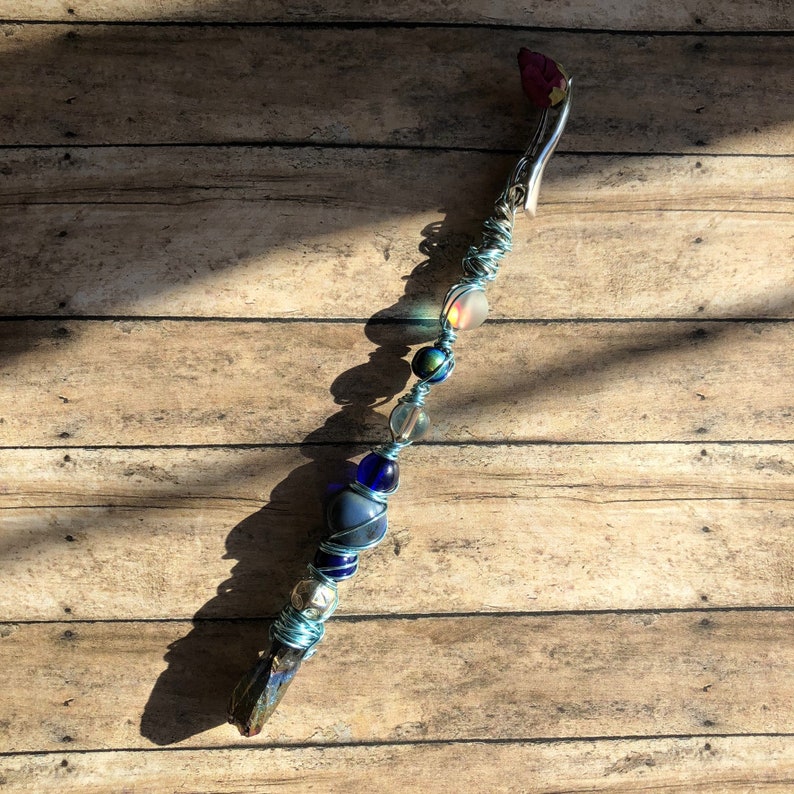 Crystal Joint Holder Mermaid Glass Rainbow Roach Clip Etsy