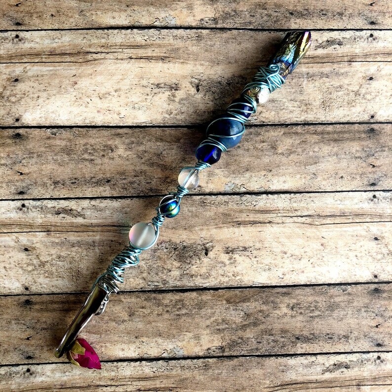 Crystal Joint Holder Mermaid Glass Rainbow Roach Clip Etsy