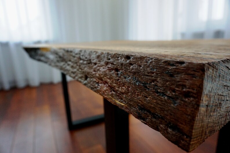 Raw Oak Table MADE TO ORDER Etsy