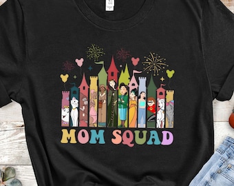 Disney Mom Shirt, Disney Mom Squad Shirt, Mom Squad T-shirt, Disney Mom Vacation Shirt, Disney Shirt For Mom Tee, Disney Family Trip