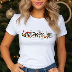 Vintage Mickey And Friend Christmas Shirt, Disney Ears Christmas Shirt, Disney Christmas Shirt, Disney Family Christmas Shirt