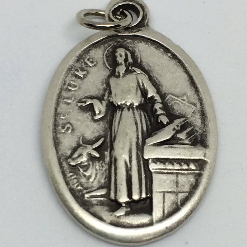 Saint Luke Patron Saint of Artists Painters Brewers - Etsy