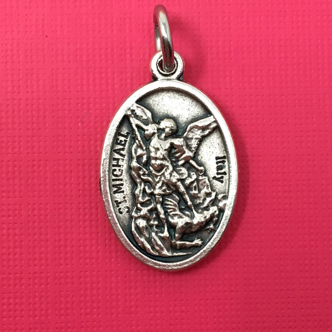Saint Michael Archangel Patron Saint of Grocers Soldiers Etsy