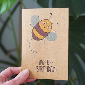 BIGLIETTO COMPLEANNO, con SEMI, biglietto d'auguri originale