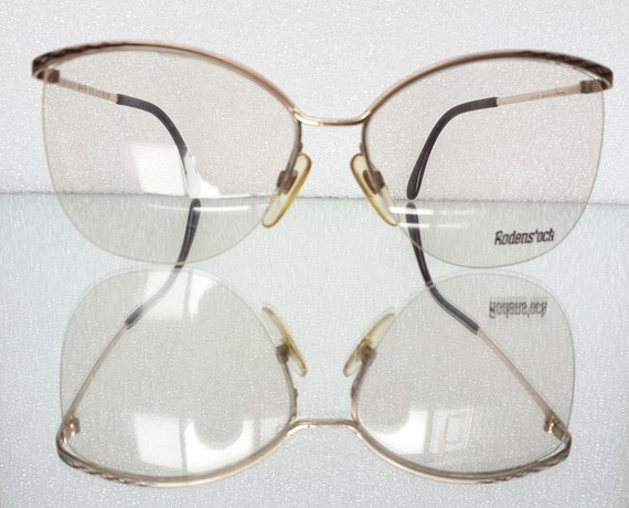 Rodenstock Lady R 805 Gold Eyeglasses Butterfly Me