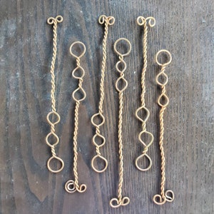 Copper Bubble Wand | Three Hoop Wand | Bare | customized