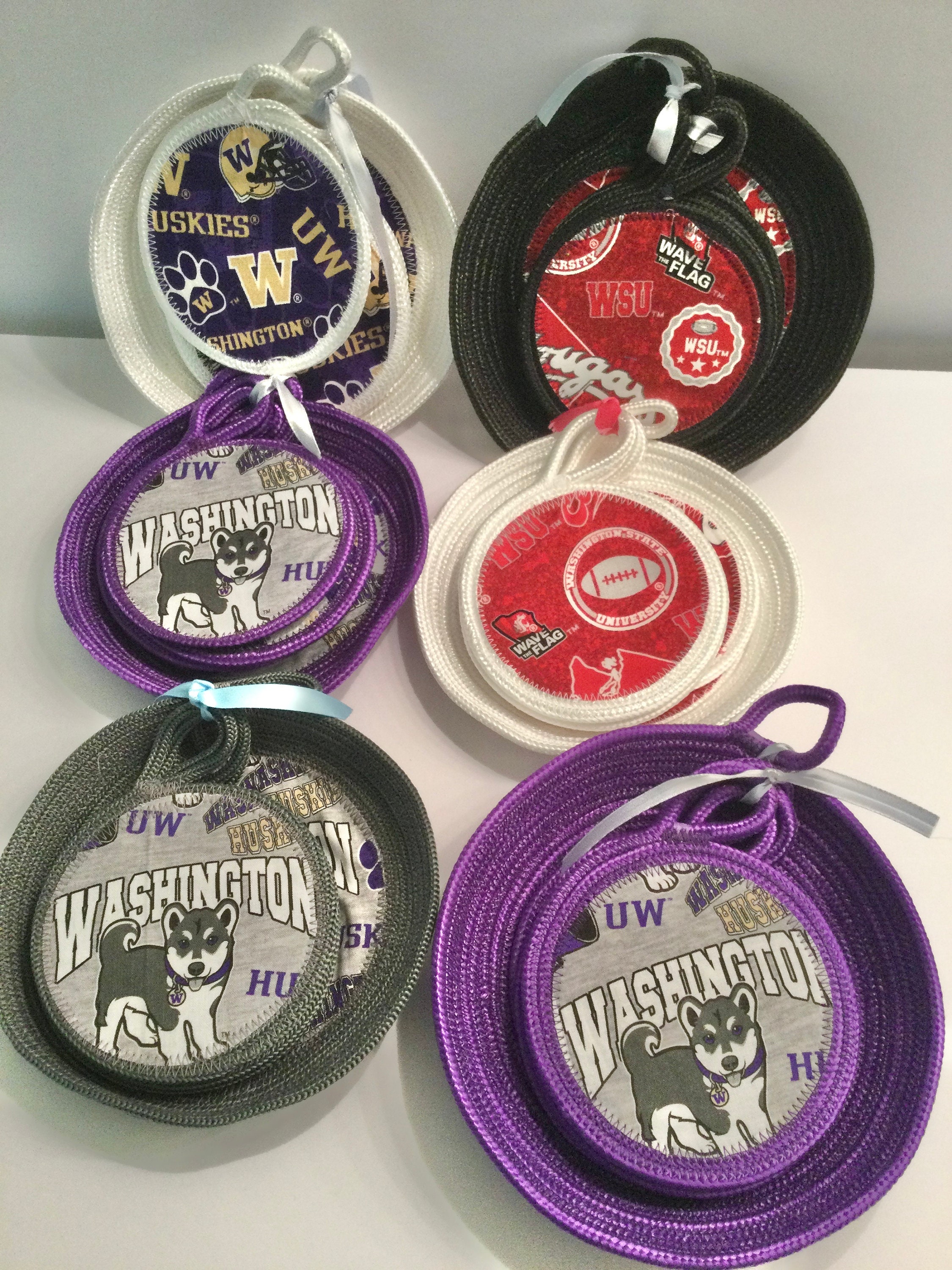 Braided Rope Coaster Set With Holder, Custom Cork Backed Coasters - Etsy