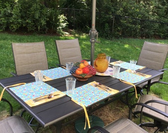 Reusable Placemats with Utensil Pocket, Napkins, Picnic Supplies, Linens, Table Linens, Kitchen & Dining, Home Decor, Camping Supplies