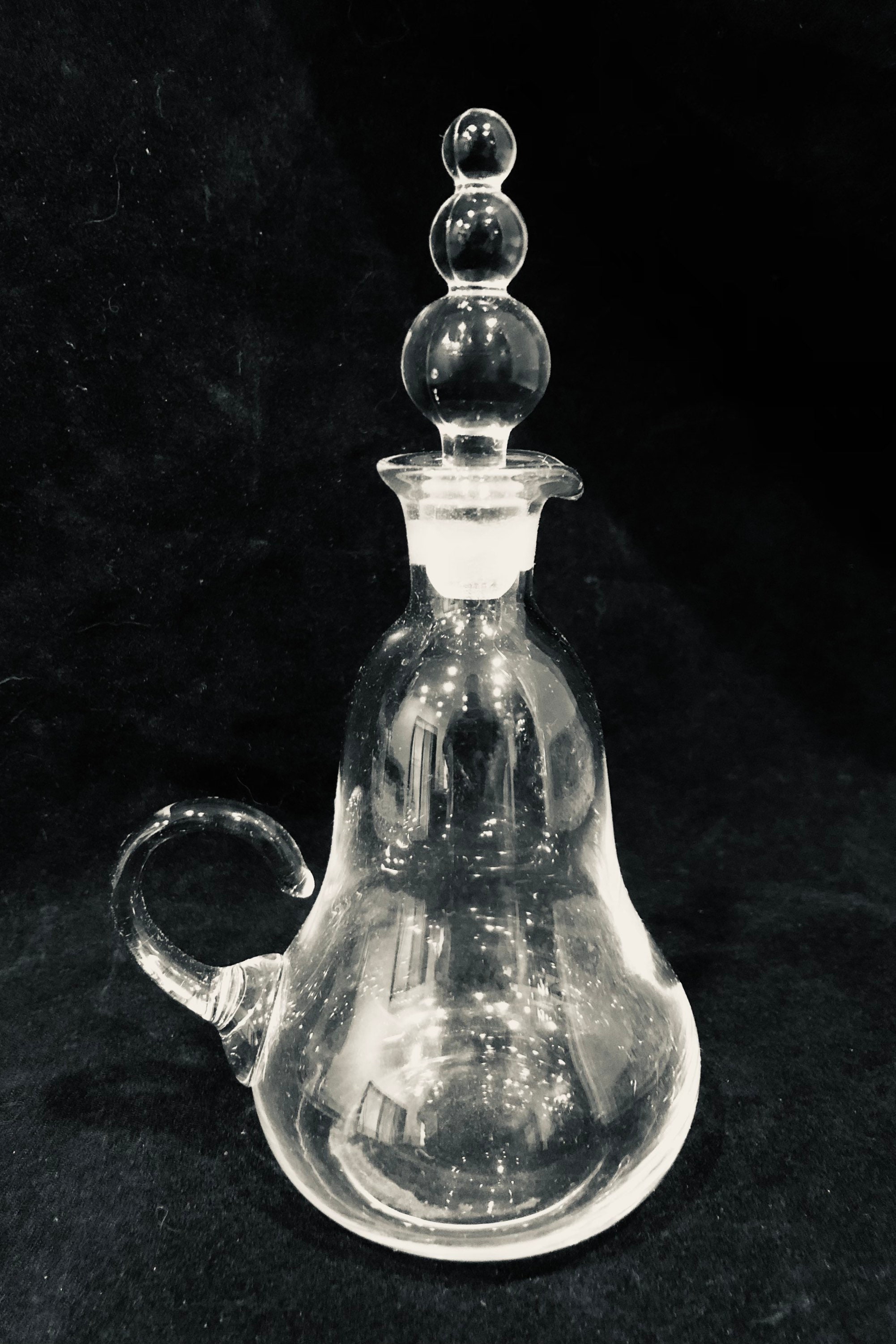 Imperial Candlewick Handled Blown Cruet Etsy