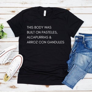 Puerto Rican  Shirt  - Black Tee