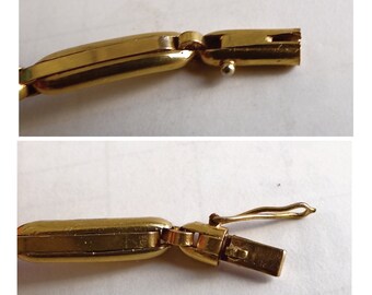 Bracelet Vintage Plaqué Or Pour Montre – Accessoire Rétro – Collectionneur