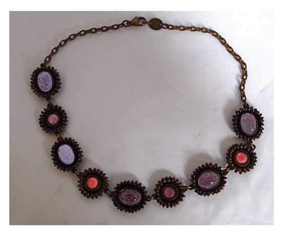 Vintage Guy Laroche necklace. Guy Laroche jewelry