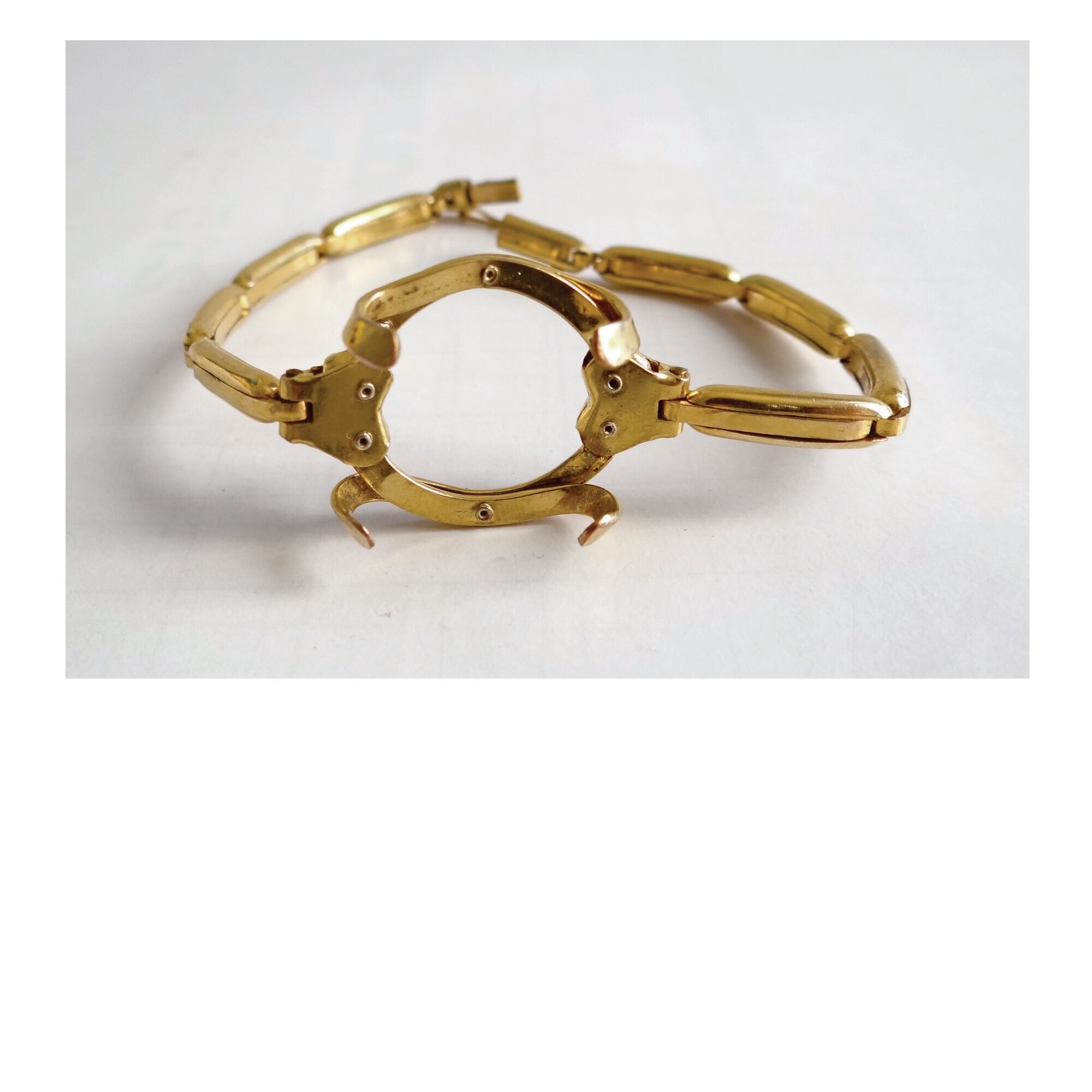 Porte-montre En Laiton Pour Montre Gousset (de Poche) Femme - Occasion - Pas D'accident