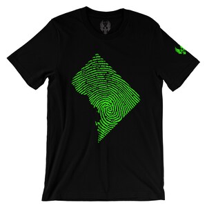 FINGERPRINT - Washington DC T-Shirt: Abstract Logo Apparel