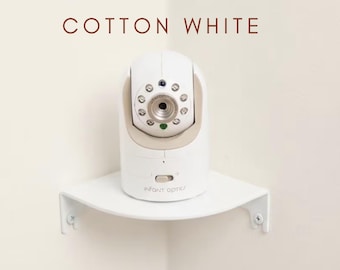 Corner Shelf | Baby Monitor Mount | Nursery Camera Holder | Baby Shower Gift