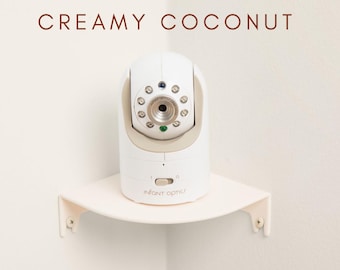 Corner Shelf | Baby Monitor Mount | Nursery Camera Holder | Baby Shower Gift