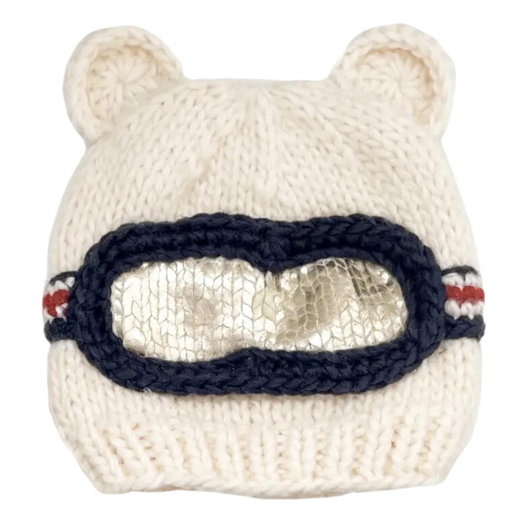 Ski Goggles Hat- Navy main image 1