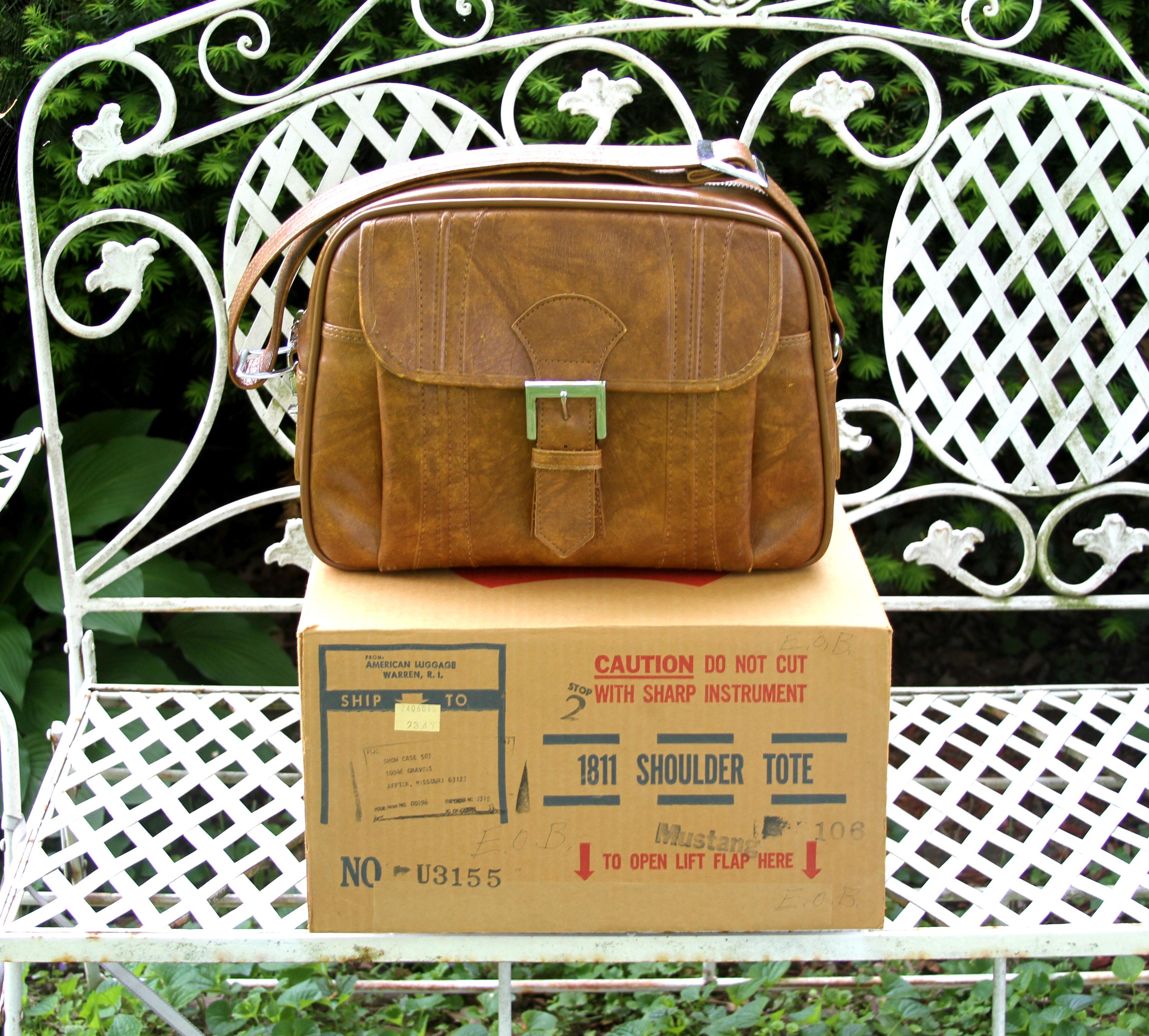 【1960s USA Vintage】 Escort バッグ 鞄　ビンテージ 1960s USA Vintage】 Escort バッグ 鞄 ビンテージ 【公式通販】