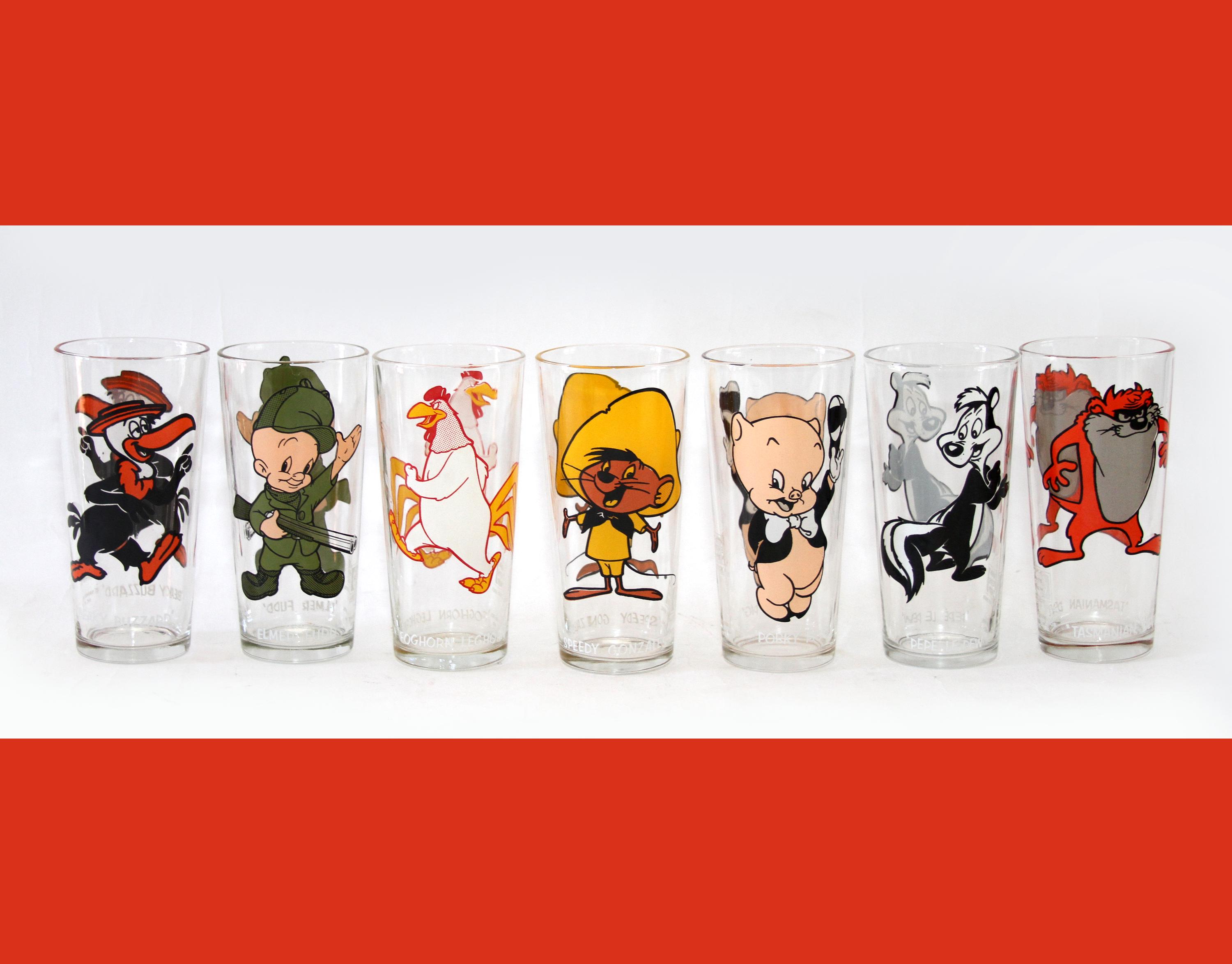 Vintage Looney Tunes Pepsi Collector Series Cartoon Glasses "choice" - Etsy