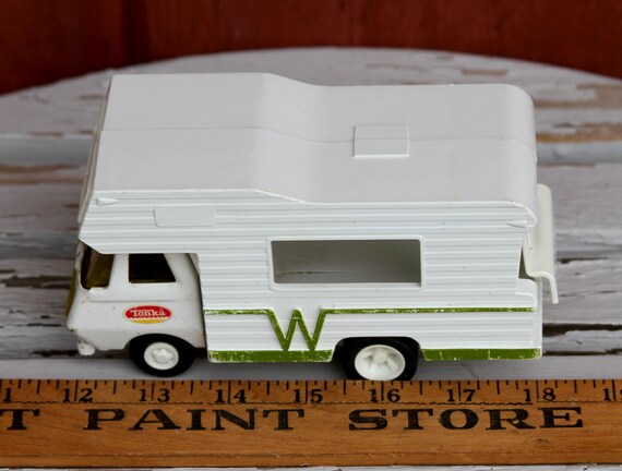 Tonka WINNEBAGO CAMPER ブリキ 激レア 希少 ビンテージ Vintage 1970s Tonka Winnebago Indian RV Camper Motor Home 22