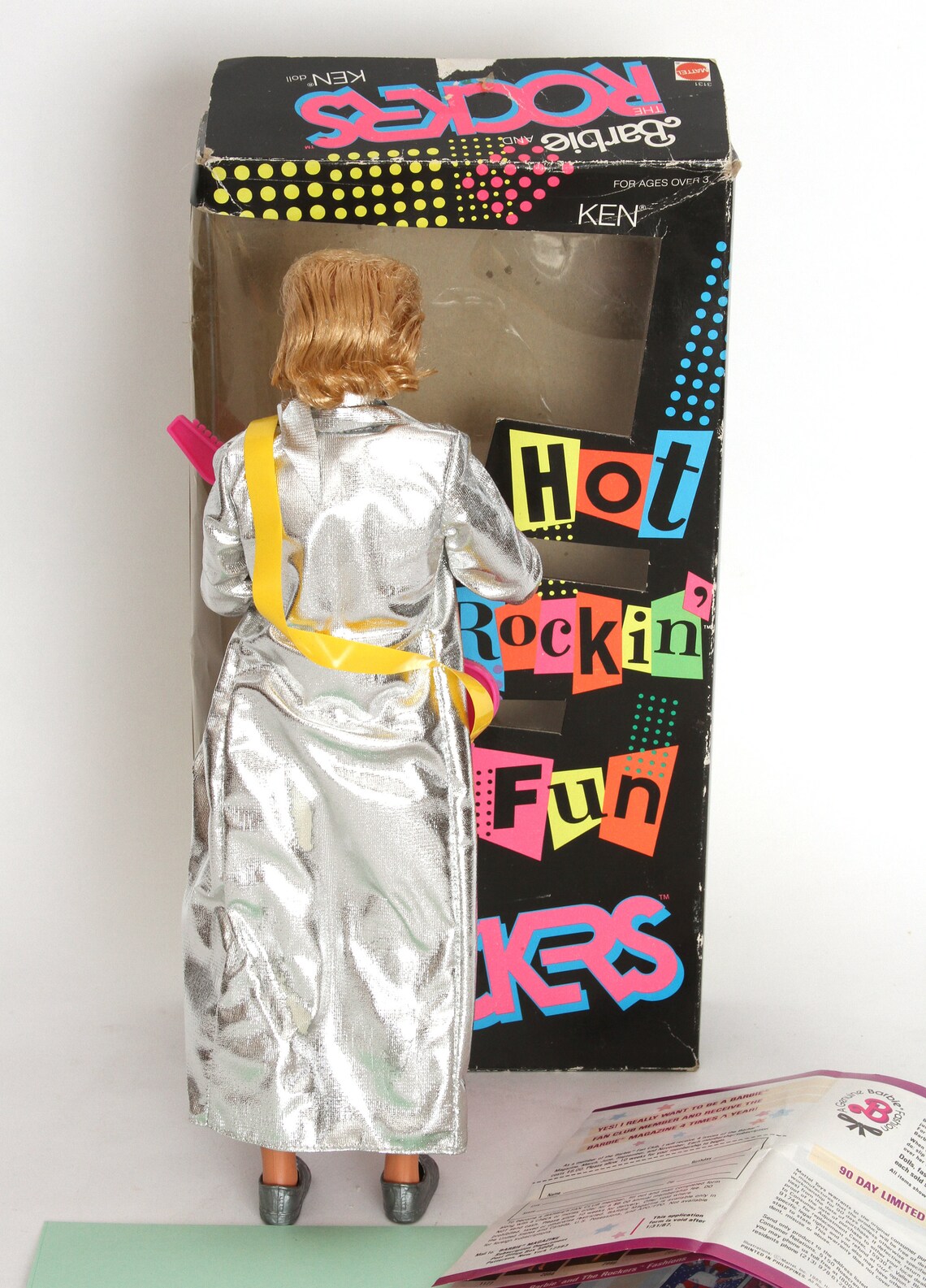 Barbie and the Rockers KEN Doll by Mattel in Original Box 1986 - Etsy