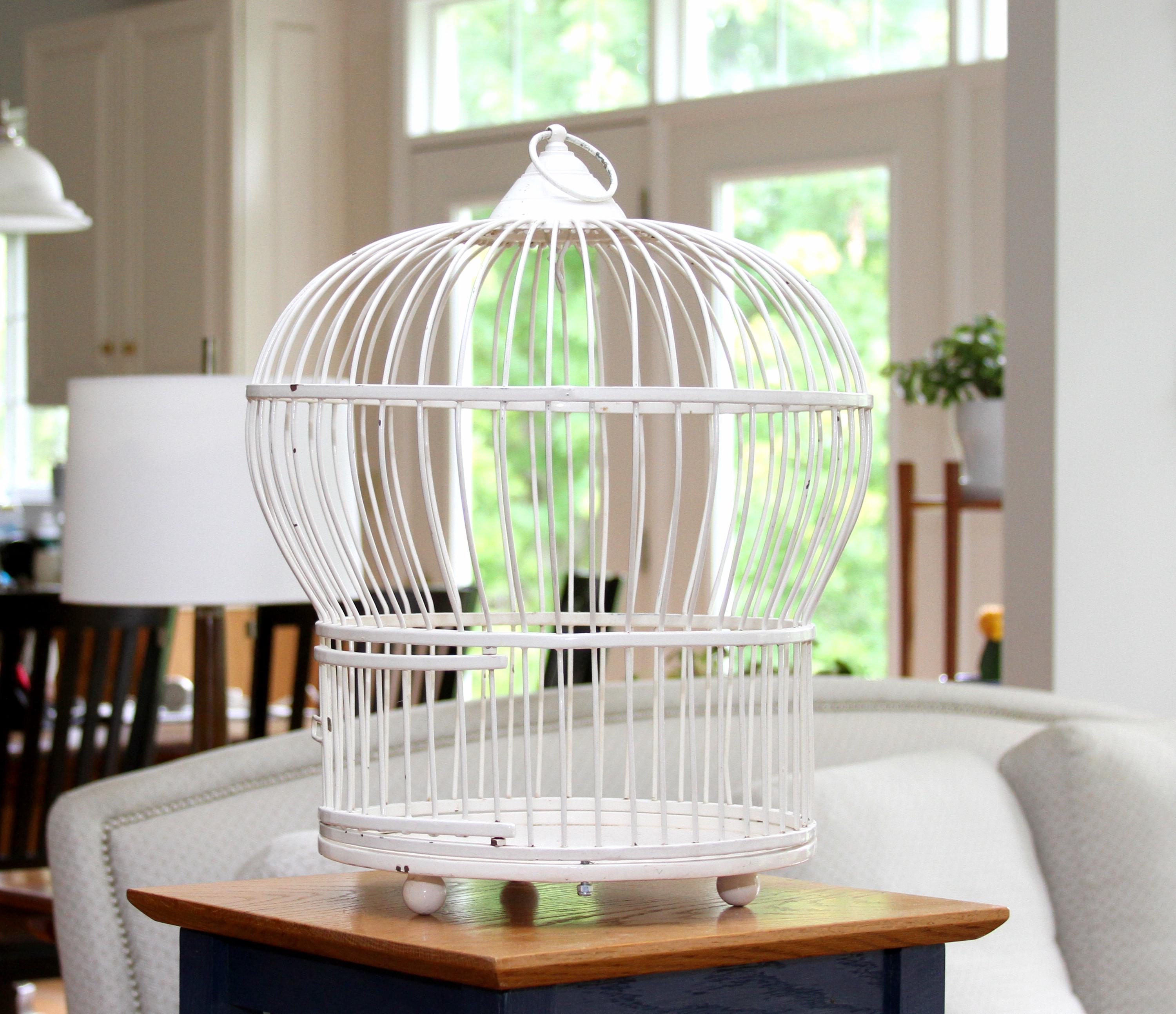 Vintage Decorative Iron Metal Dome Style Bird Cage/wedding Decor/garden ...