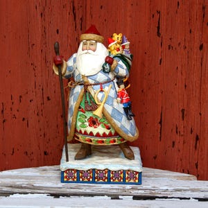 Jim Shore Santa - Etsy